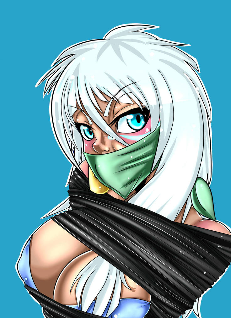 - Jasmine and Kida gag portraits