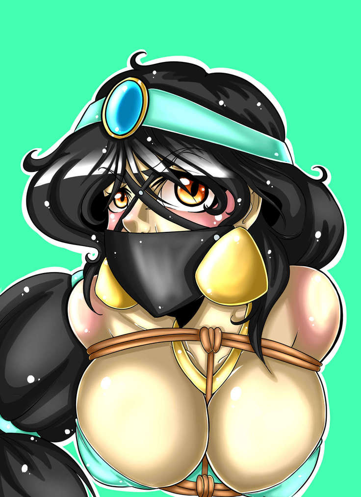 - Jasmine and Kida gag portraits