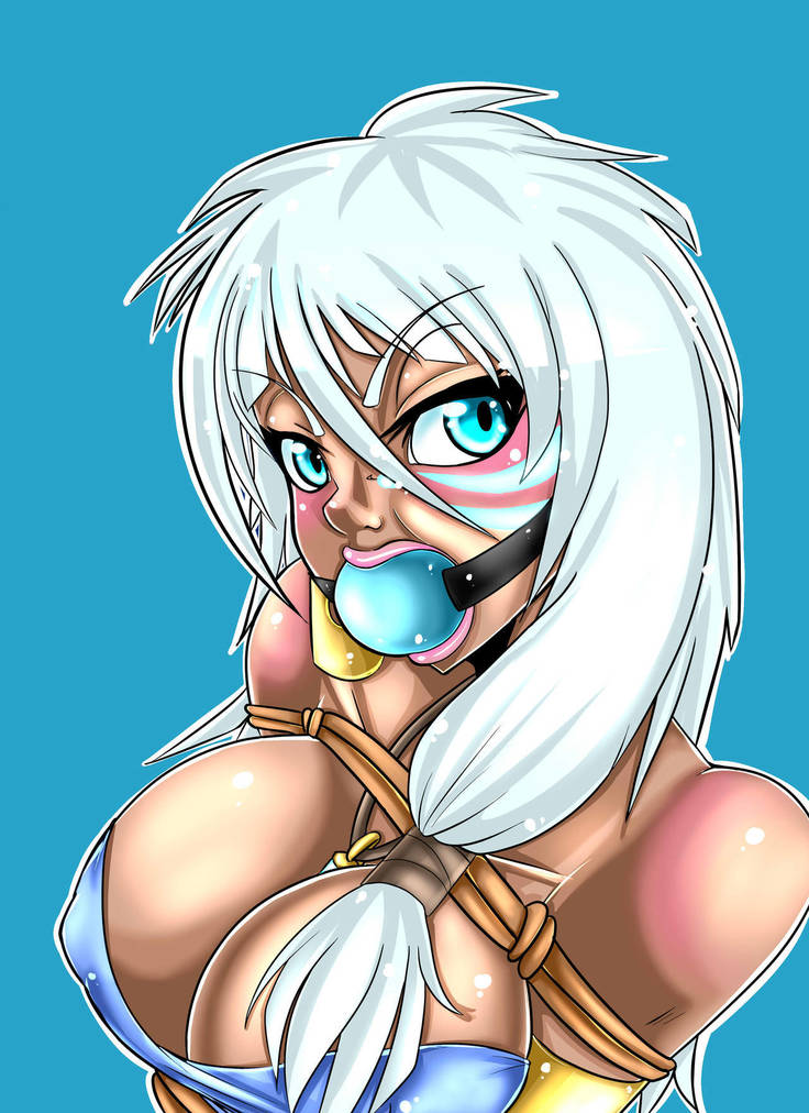 - Jasmine and Kida gag portraits