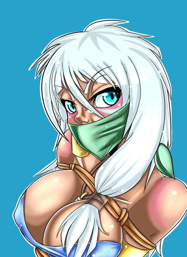 - Jasmine and Kida gag portraits