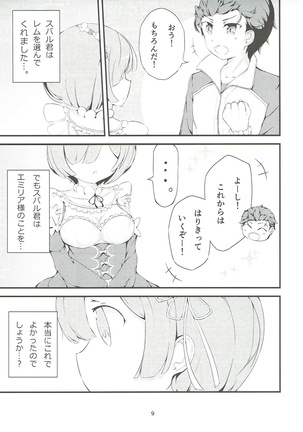 Reレムと始める同棲生活 - Page 8