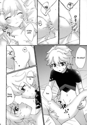 (Kami no Eichi) [Cotton Candy (Wataame)] Futari de Manegoto. (Genshin Impact) [English] POOR TRANSLATION - Page 21