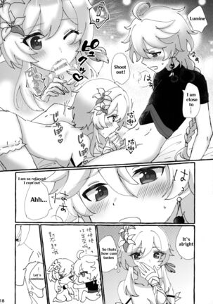 (Kami no Eichi) [Cotton Candy (Wataame)] Futari de Manegoto. (Genshin Impact) [English] POOR TRANSLATION Page #17