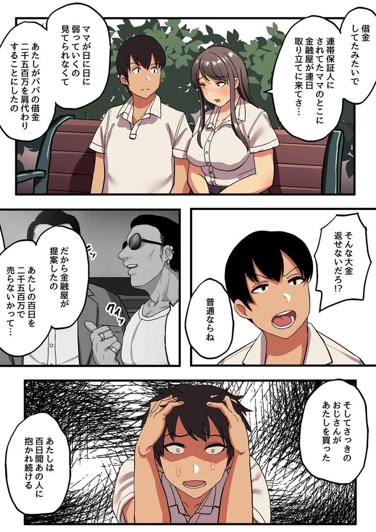 Watashi no 100-nichi o 2500-man de Katte Kudasai.