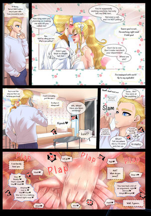 "Lsn't That Your Husband's Number?" Lux X Sona - English Page #17
