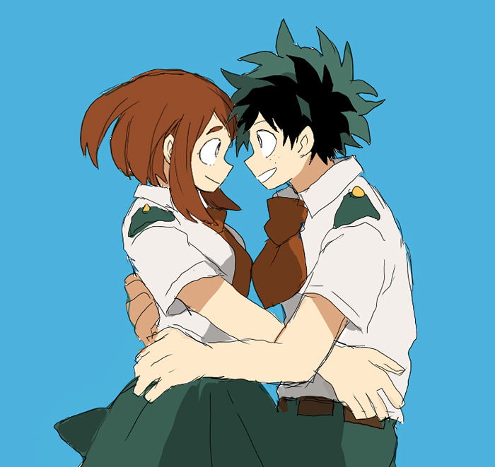 deku ochako log r18