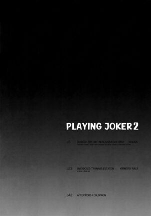 Playing Joker 2