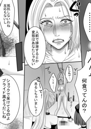 グラビアアイドル羞恥のSM地獄 - Page 8