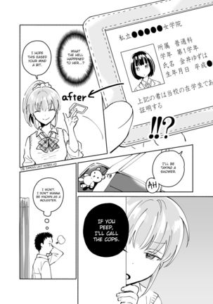 Dokushin Chuunen Otoko ga Gal ni Hamaru Hanashi - Page 8