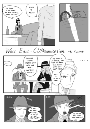 West-East CUMmunication Page #1