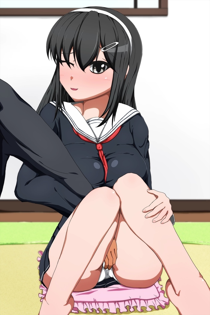 Kurokami Seizo na JK ga Ero Shame o Okutte kitan daga... ～Ore ni dake Sekkiyokuteki na Kurokami Seizo Joshi Kosei to Love Love Ecchi suru Ohanashi～