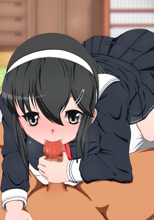 Kurokami Seizo na JK ga Ero Shame o Okutte kitan daga... ～Ore ni dake Sekkiyokuteki na Kurokami Seizo Joshi Kosei to Love Love Ecchi suru Ohanashi～ Page #413