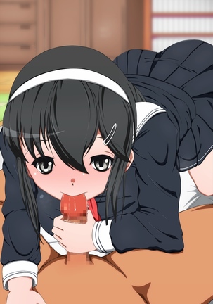 Kurokami Seizo na JK ga Ero Shame o Okutte kitan daga... ～Ore ni dake Sekkiyokuteki na Kurokami Seizo Joshi Kosei to Love Love Ecchi suru Ohanashi～ Page #414