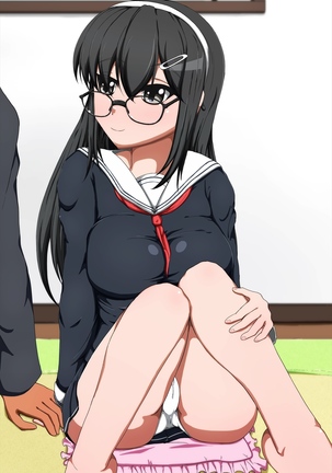 Kurokami Seizo na JK ga Ero Shame o Okutte kitan daga... ～Ore ni dake Sekkiyokuteki na Kurokami Seizo Joshi Kosei to Love Love Ecchi suru Ohanashi～ Page #576