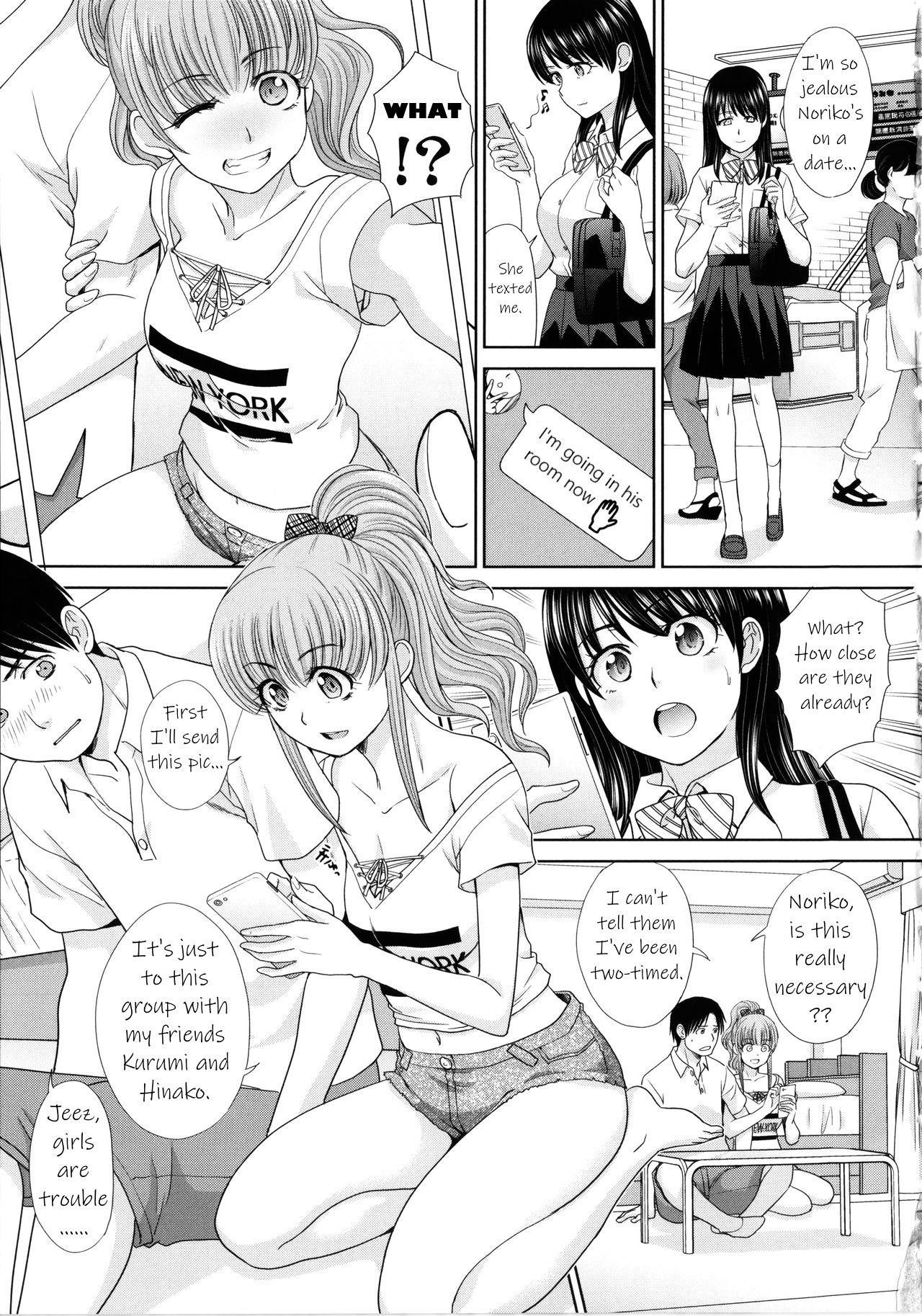 Read Imouto to Yatte Shimattashi, Imouto no Tomodachi to mo Yatte Shimatta  Ch.1-3 | I had sex with my sister and then I had sex with her friends  Ch.1-3 online for free |