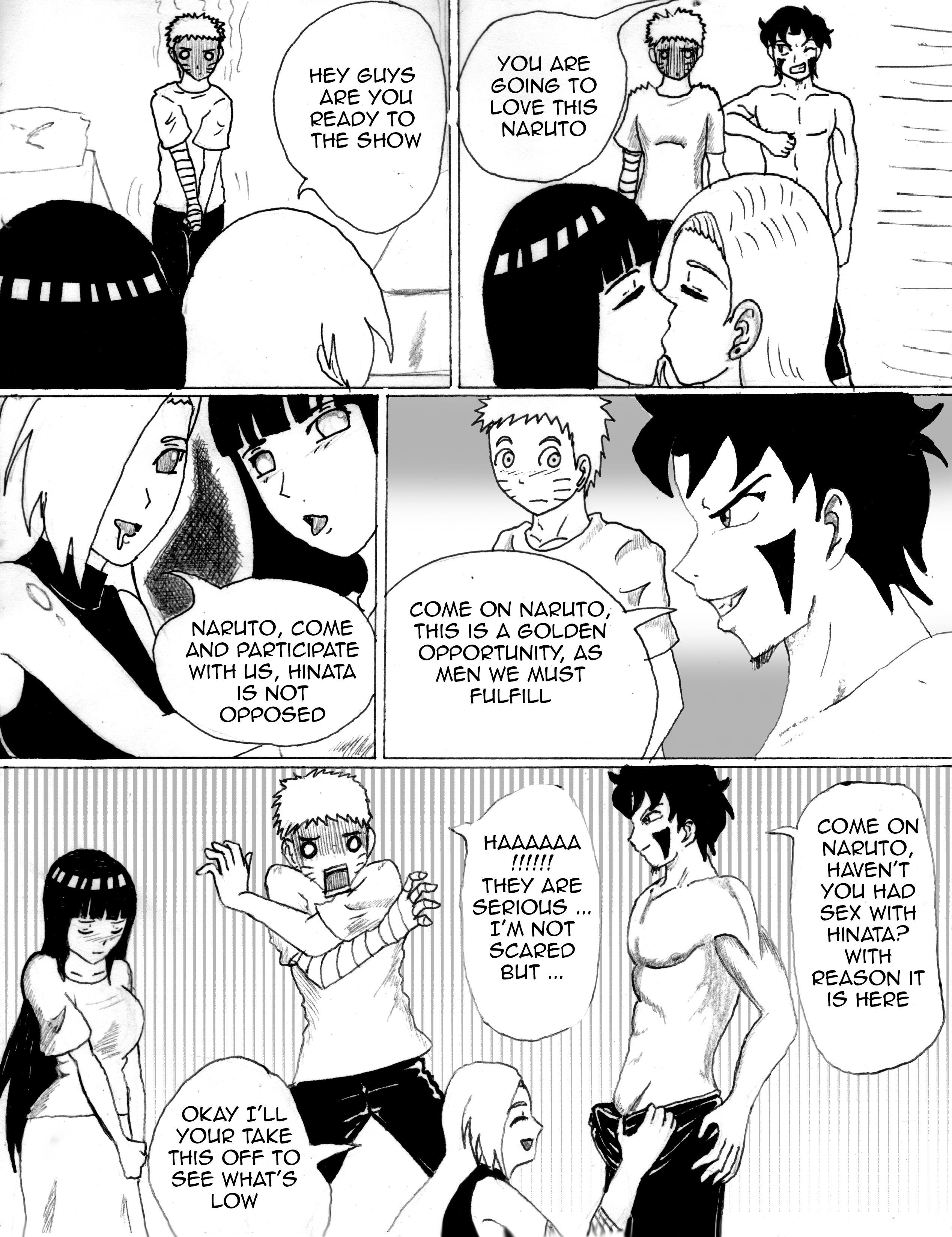 difference in sizes - English - Naruto Hentai