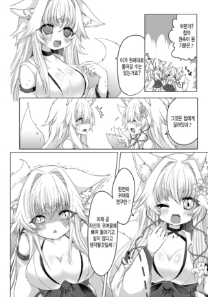 Oshikake Kitsunemusume ni Kenzokukitsunemusume ni Sareta Ken | 들이닥친 여우 아가씨에게 권속 여우 아가씨가 된 건 - Page 14