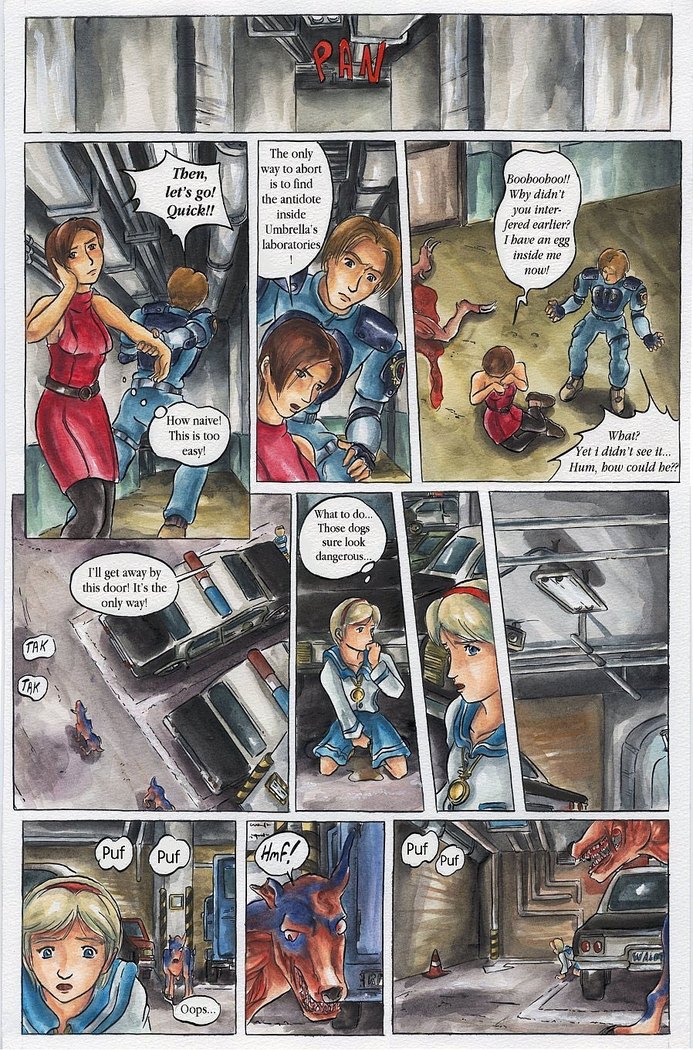 Bad Resident Evil: The Virus X  ENGLISH