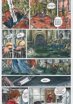 Bad Resident Evil: The Virus X  ENGLISH - Page 38