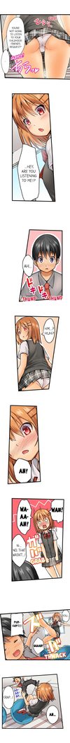 Oshiri Marudashi Soku Ecchi Ugokenai no ni, Ima? Kono Mama!? | Trapped Sex in a Bucket