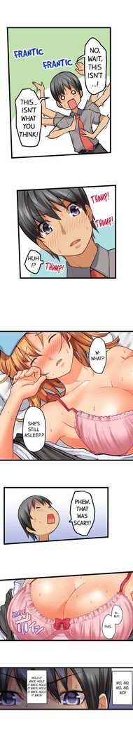 Oshiri Marudashi Soku Ecchi Ugokenai no ni, Ima? Kono Mama!? | Trapped Sex in a Bucket