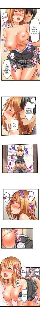 Oshiri Marudashi Soku Ecchi Ugokenai no ni, Ima? Kono Mama!? | Trapped Sex in a Bucket
