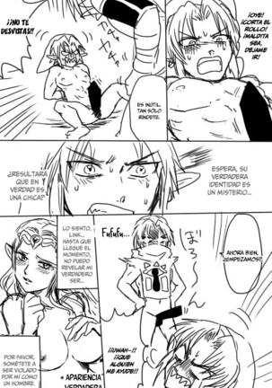 Link to Zelda ga Jun Ai Ecchi suru Manga Page #6