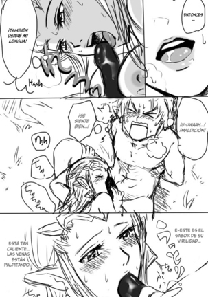 Link to Zelda ga Jun Ai Ecchi suru Manga Page #8