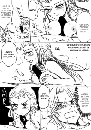 Link to Zelda ga Jun Ai Ecchi suru Manga Page #7
