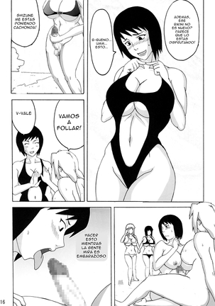 Konoha Girls In The Beach Page #5