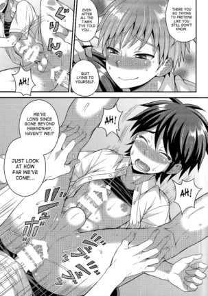 Ore no Shinyuu wa Nanika ga Okashii | My Best Friend's Kinda Weird Page #18