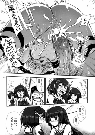 a hack aim you Shimakaze・Choukai no Daisakusen! Maya-sama o Kaijuu seyo!! - Page 9