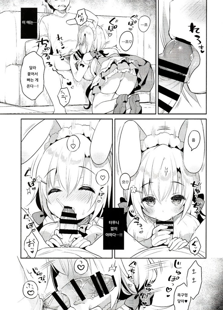 Albino Sakura-chan to Ama Ecchi | 알비노 사쿠라 쨩과 어리광 섹스