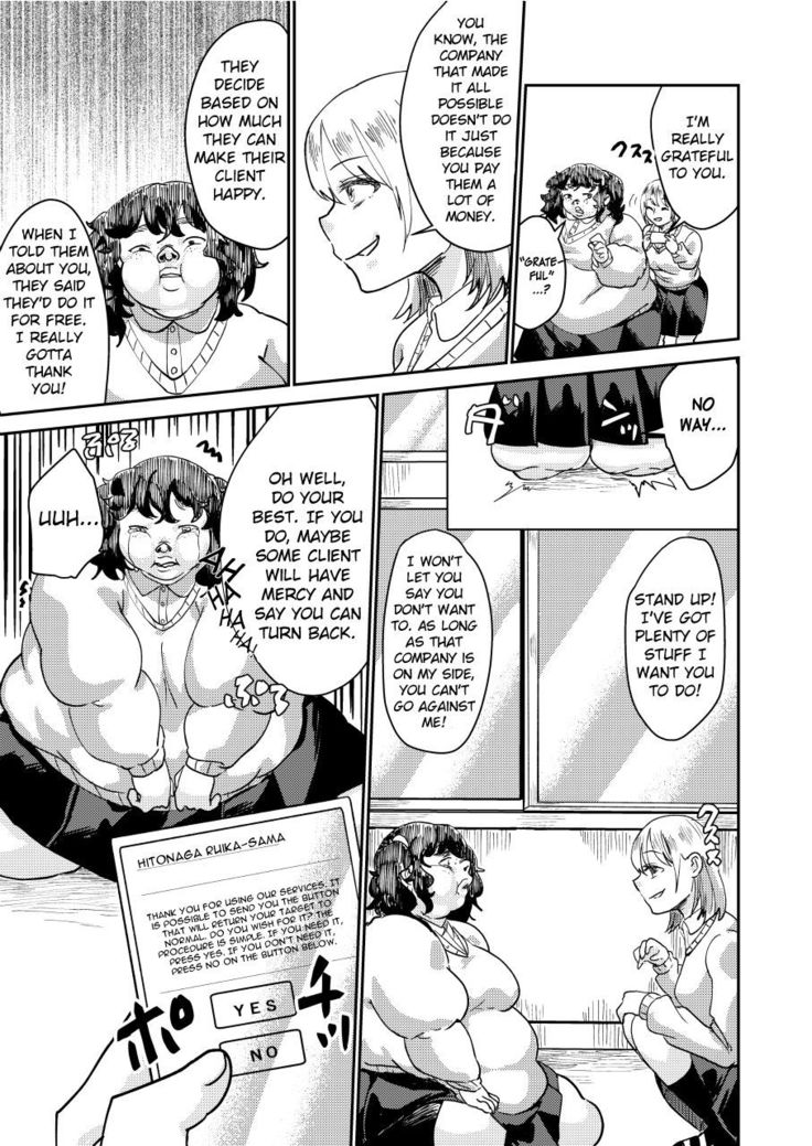 Making The Student Council President Who Bullied Me Get Fat