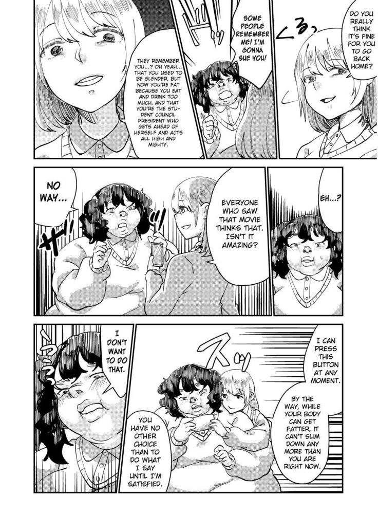 Making The Student Council President Who Bullied Me Get Fat