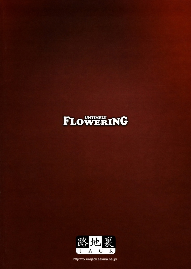 Untimely Flowering