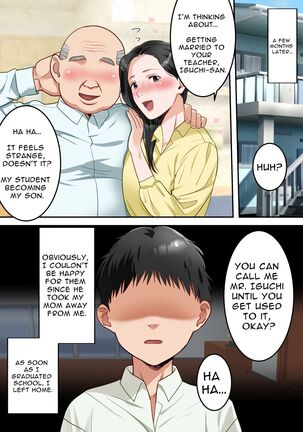 Boku no Daisuki na Okaa-san o Tannin no Sensei ni Toraremashita | My Beloved Mother Was Taken By My Homeroom Teacher Page #72