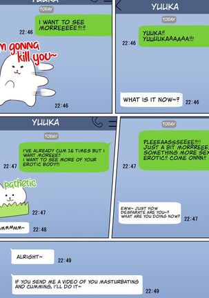 YUUKA'S VERSION of Because my childhood friend is not interested in sex, I fucked his friend instead Page #22