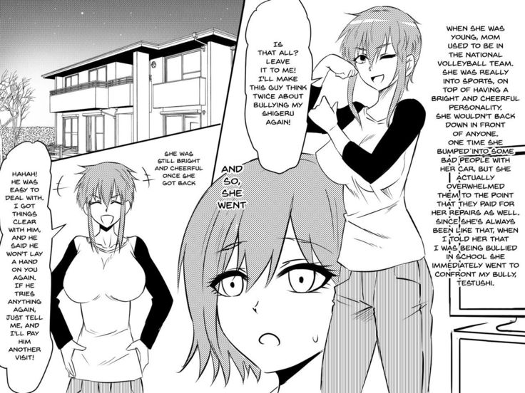 Netorare Haha ~Kachiki de Kimottama no Okaa-san ga Boku o Ijimeru Aitsu no Onna ni Naru Hanashi~ | Mom NTR ~A Story Of How My Gutsy Mom Ended Up Becoming My Bully's Plaything~