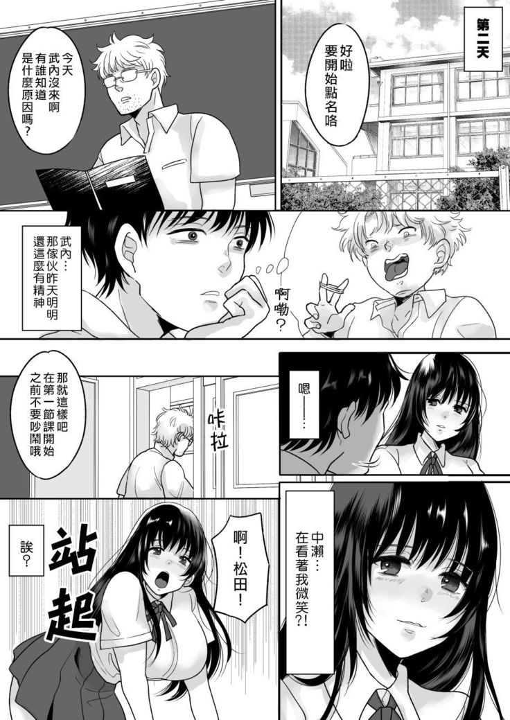 Kirai na Doukyuusei ga Ichuu no Kanojo ni Hyoui shita