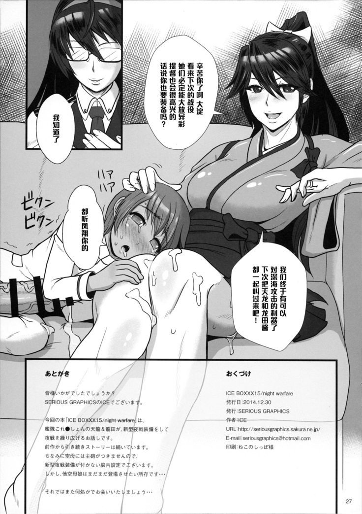 ICE BOXXX 15 改双 -night warfare- （Chinese）