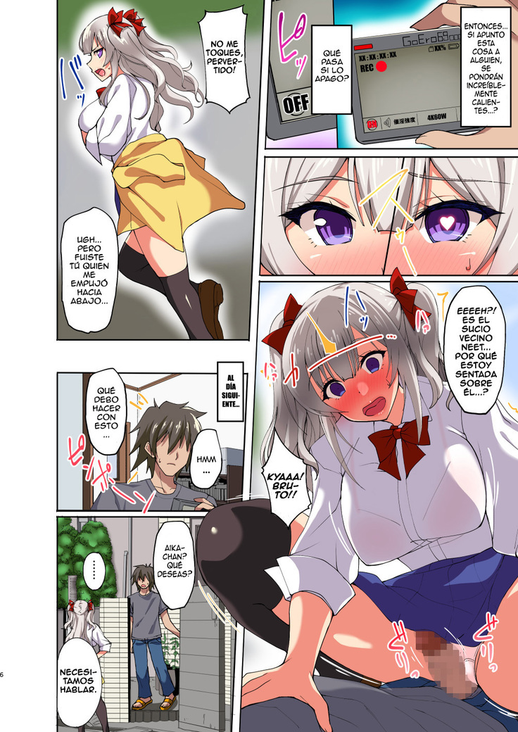 Daredemo Hatsujou Saiin!? Saiin Video Camera de Osananajimi no Bakunyuu Shojo Gal ga Ore Senyou no Onaho ni Naru made Choukyou Shite Mita!