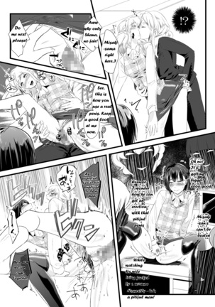Immoral Yuri Heaven ~The Husband is made female and trained while his wife is bed by a woman~ Page #15