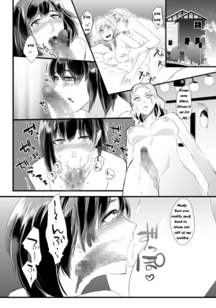 Immoral Yuri Heaven ~The Husband is made female and trained while his wife is bed by a woman~ Page #25