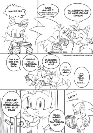 Sonic and The Magic Book Page #9