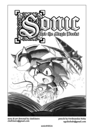 Sonic and The Magic Book Page #2