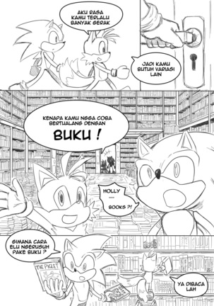 Sonic and The Magic Book Page #8
