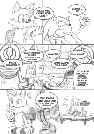 Sonic and The Magic Book Page #7