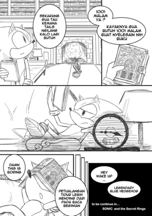 Sonic and The Magic Book Page #10