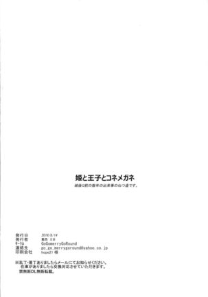Hime to Ouji to Kone Megane Page #21